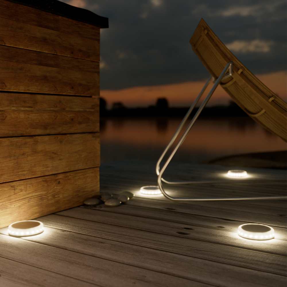 Dartmouth Solar Decking Light view 1