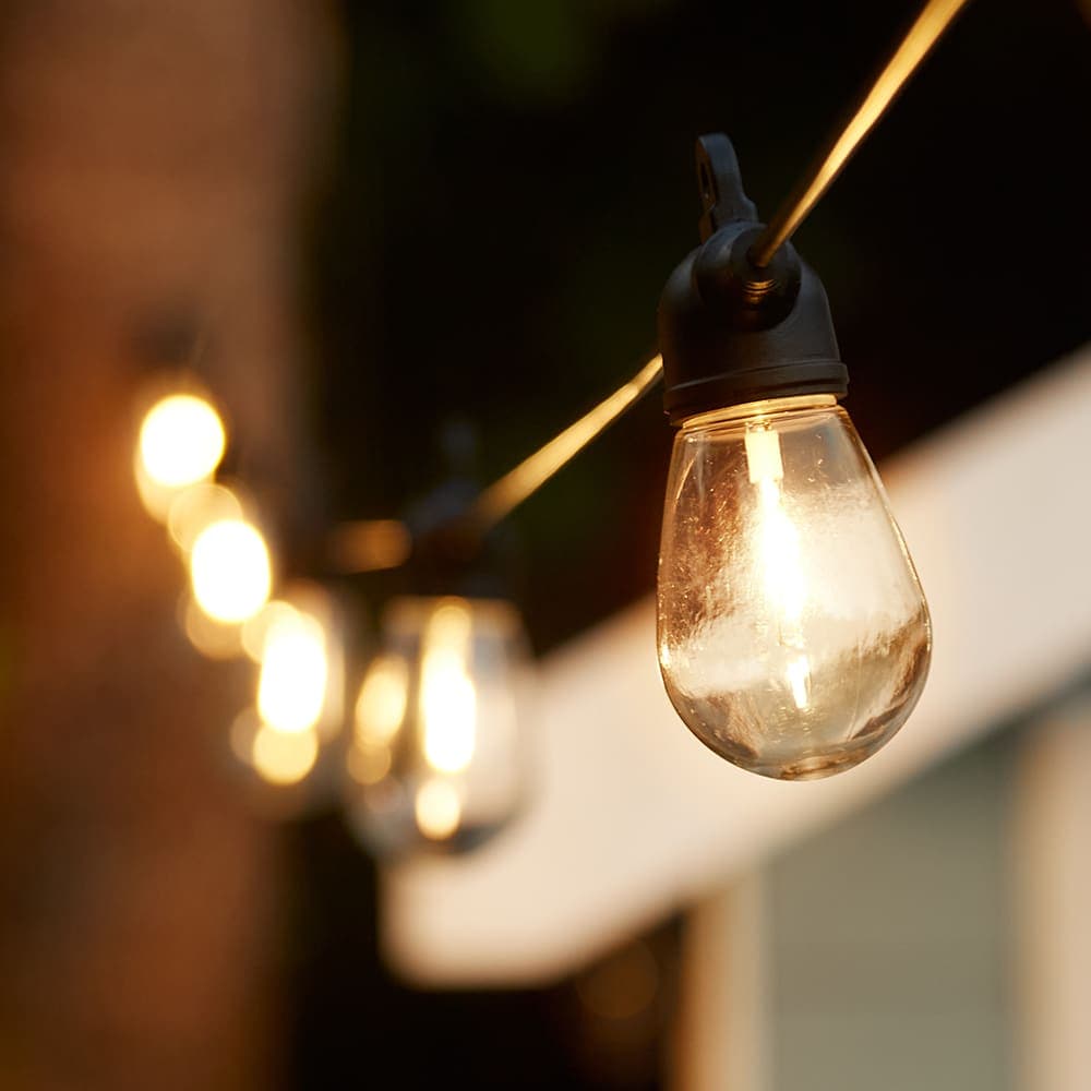 Advance USB Solar Festoon Lights - Set Of 10 view 1