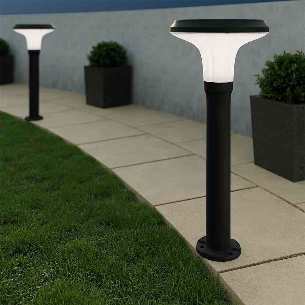 Brampton Solar Bollard Light view 1