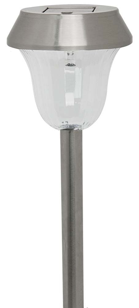 Dual Function Stainless Steel Solar Lights (8-Pack) view 1