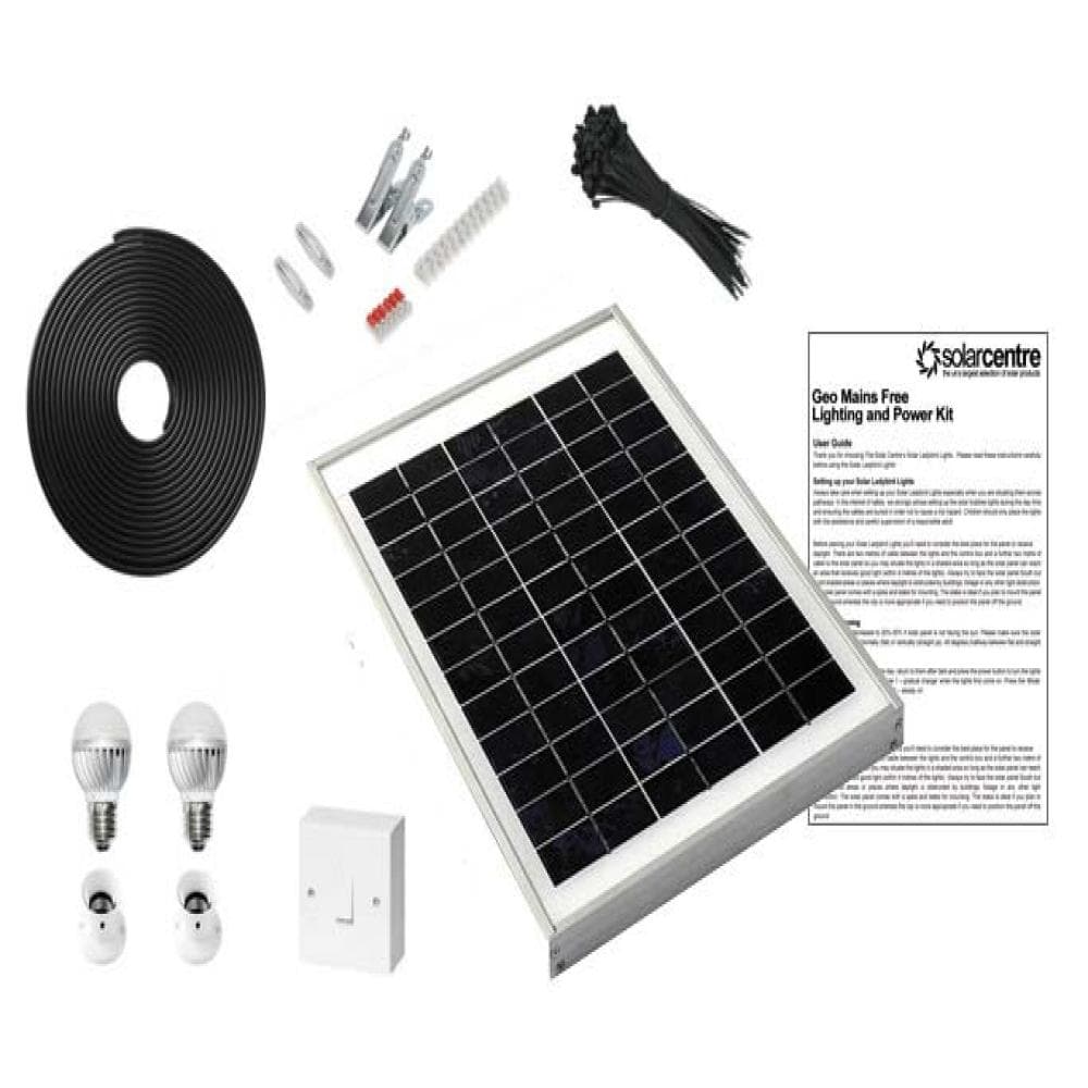 Geo 2 - Mains Free Solar Lighting Kit view 1