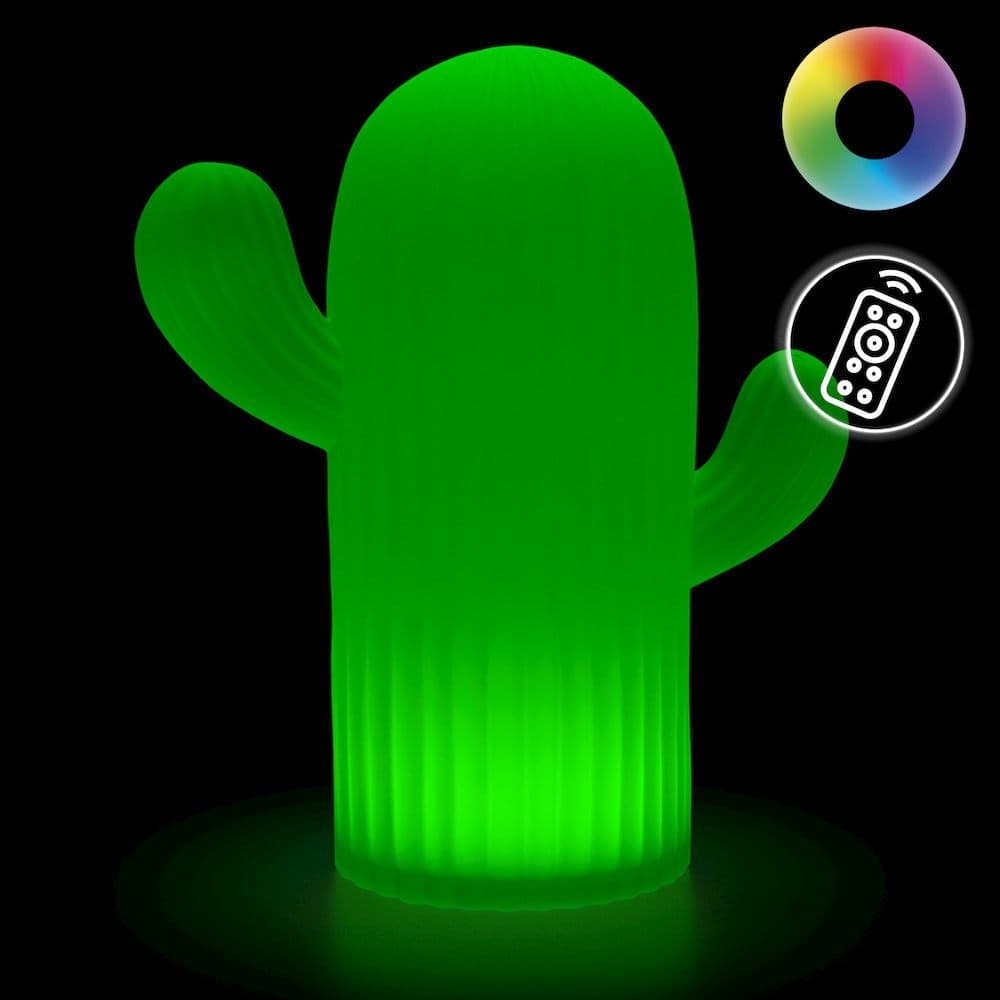Shimmer Solar Mood Light - Cactus view 1