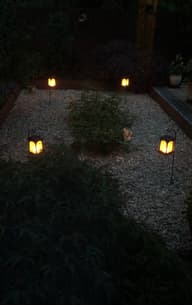 TrueFlame USB Solar Crook Lantern customer photo view 2