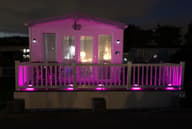 Shimmer Solar Glow Stone Pebble Mood Light customer photo view 4