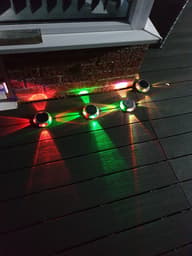 Tapdance Solar Decking Lights (Set Of 2 RGB) customer photo view 1