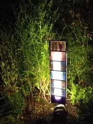 Shard Solar Glow Post Light customer photo view 6