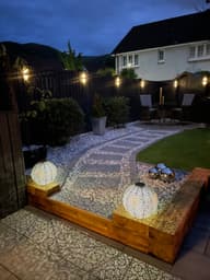Gemini Solar Wall Lights (Set Of 2) customer photo view 9