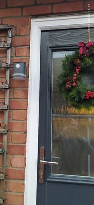 Truro Solar Motion Light - Anthracite Edition customer photo view 5