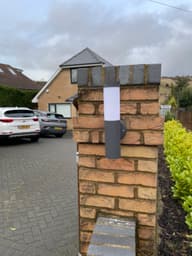 Canterbury USB Solar Wall Light - Anthracite Edition customer photo view 2