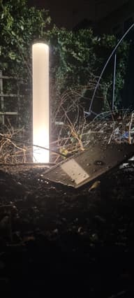 Shard Solar Glow Post Light customer photo view 5