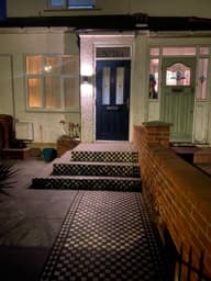 Grantham Up & Down Solar Wall Light customer photo view 8