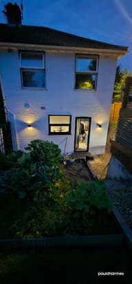 Grantham Up & Down Solar Wall Light customer photo view 5