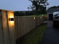 Gemini Solar Wall Lights (Set Of 2) customer photo view 3