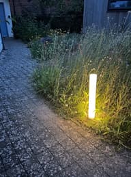 Shard Solar Glow Post Light customer photo view 2