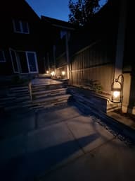 Sandringham Solar Crook & Wall Lantern customer photo view 2