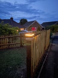 Peake Solar Post Cap Light customer photo view 3