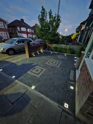 Onyx DualWhite Solar Half Brick Light - Set of 2 customer photo view 1