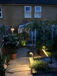 Oakham Solar Garden Bollard Light customer photo view 1
