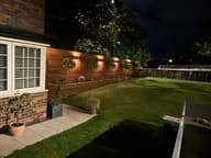 Grantham XL USB Up & Down Solar Wall Light customer photo view 3