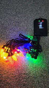Retro USB Solar Bulbs - Set Of 30 - Multicolour customer photo view 2