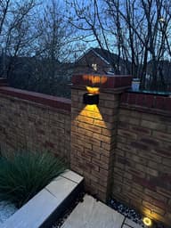 Berkhamsted Solar Wall Light (Adjustable Up & Down Light) customer photo view 1