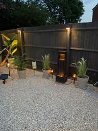 Truro Solar Wall Light - Anthracite Edition customer photo view 2