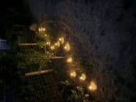 Elan Solar Mushroom Lights - Set Of 12 customer photo view 1