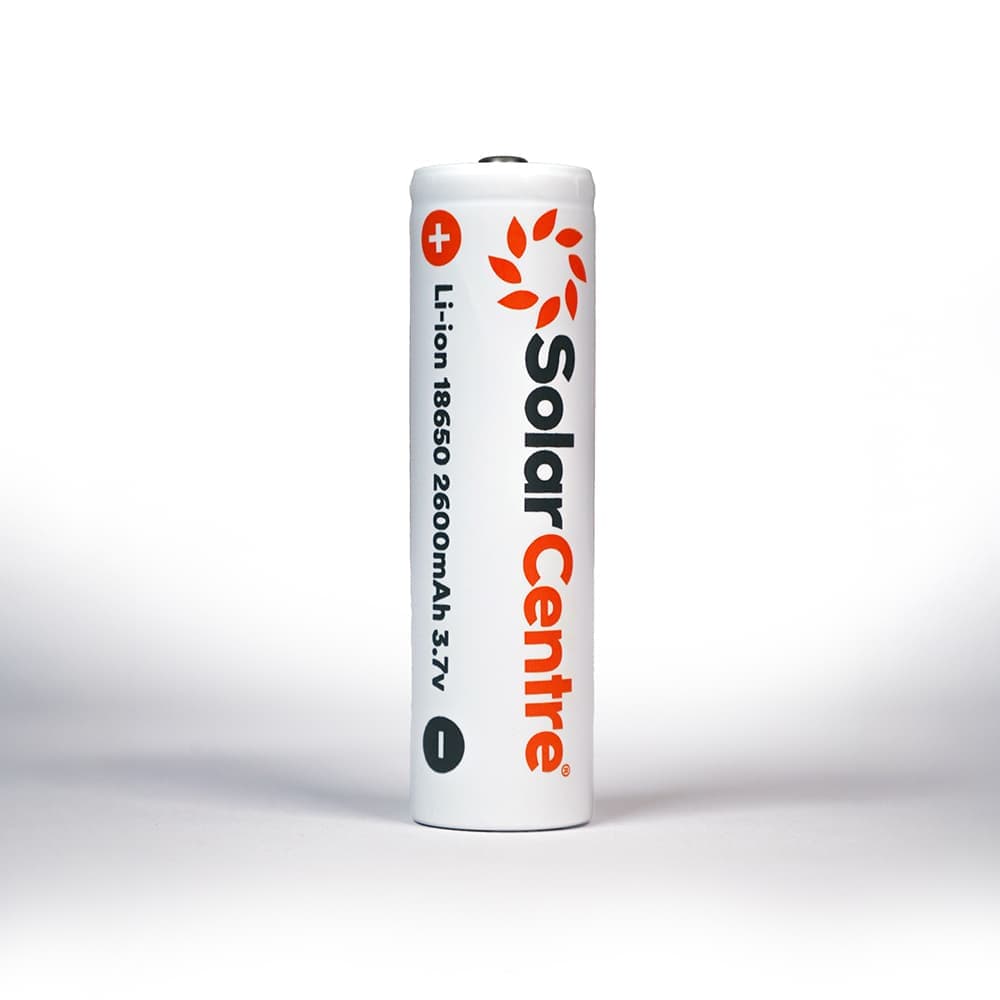 SolarCentre 18650 2600mAh Lithium-Ion Rechargeable Battery