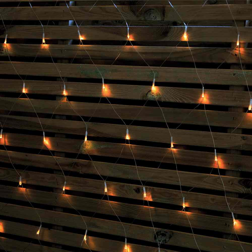 Lapland USB Solar Net Lights 3m x 2m 192 LED - Powered By Leaf