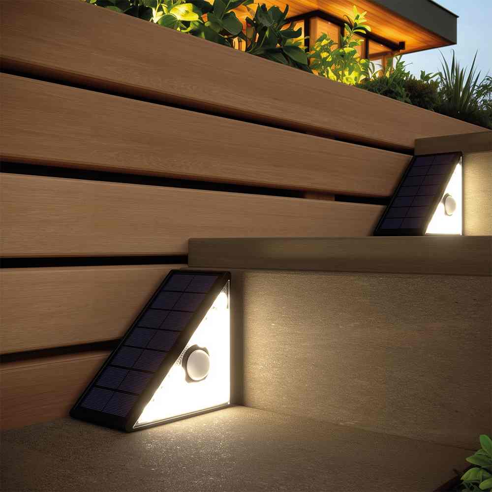 Pennine Solar PIR Step Light (Set Of 2)
