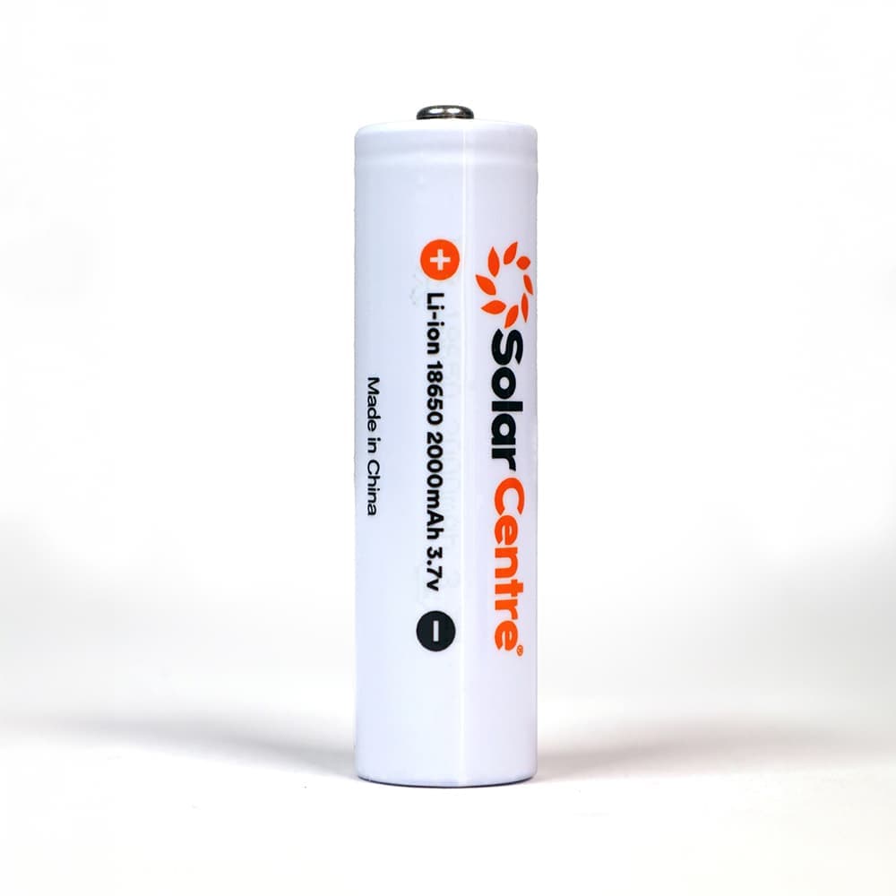 SolarCentre 18650 2000mAh Lithium-Ion Rechargeable Battery