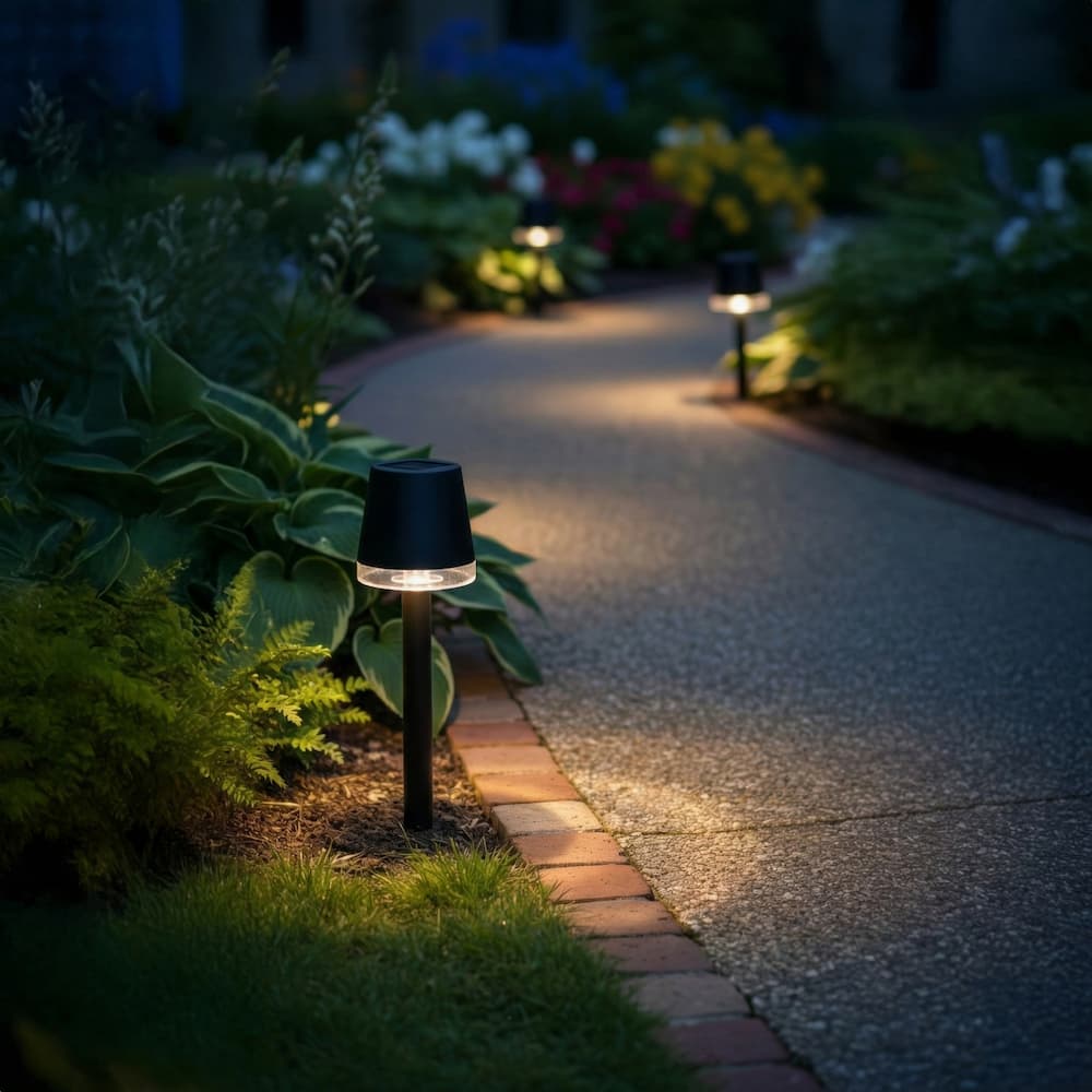 Pathfinder 2 in 1 Solar Post Light And Table Light