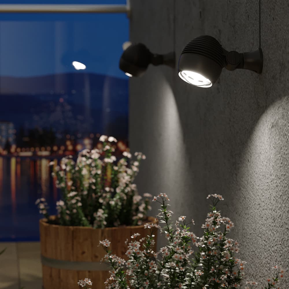 Globe Solar Spotlights (Set Of 2) key features
