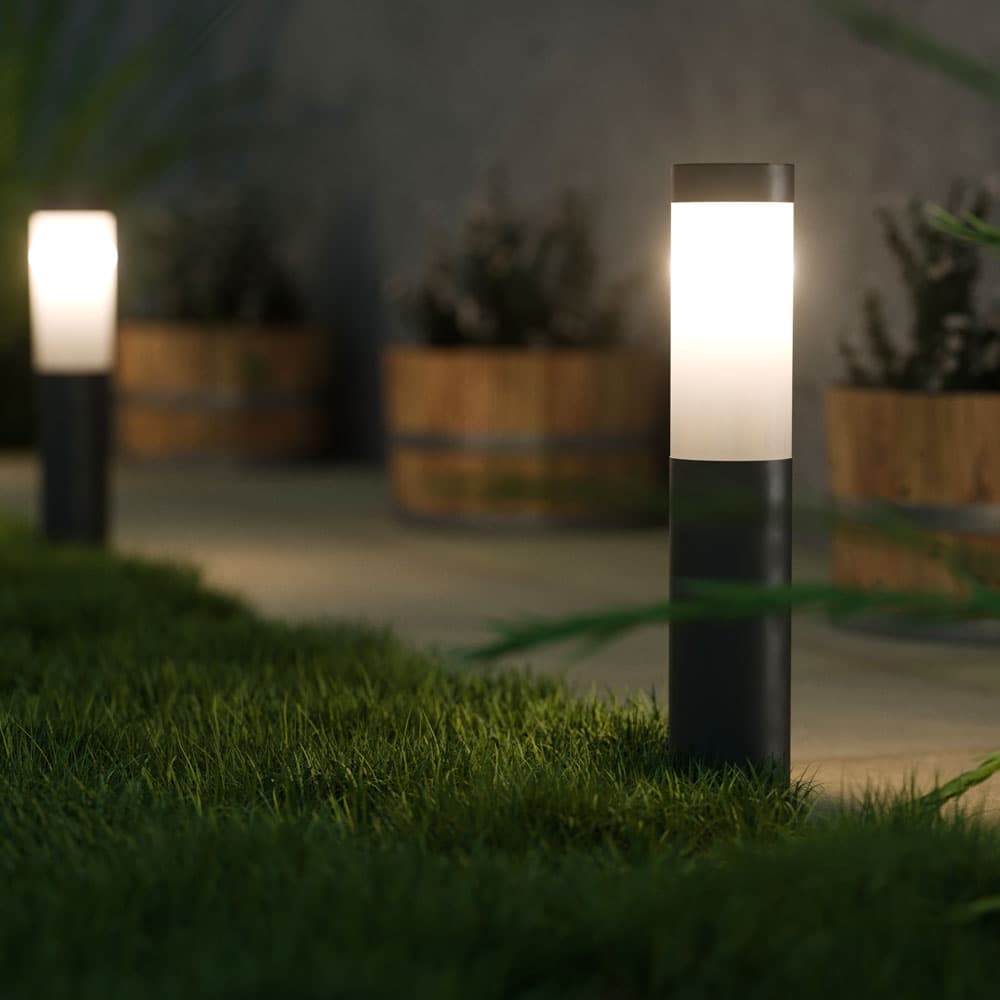 London XT Solar Post Light - Anthracite Edition supporting image 1