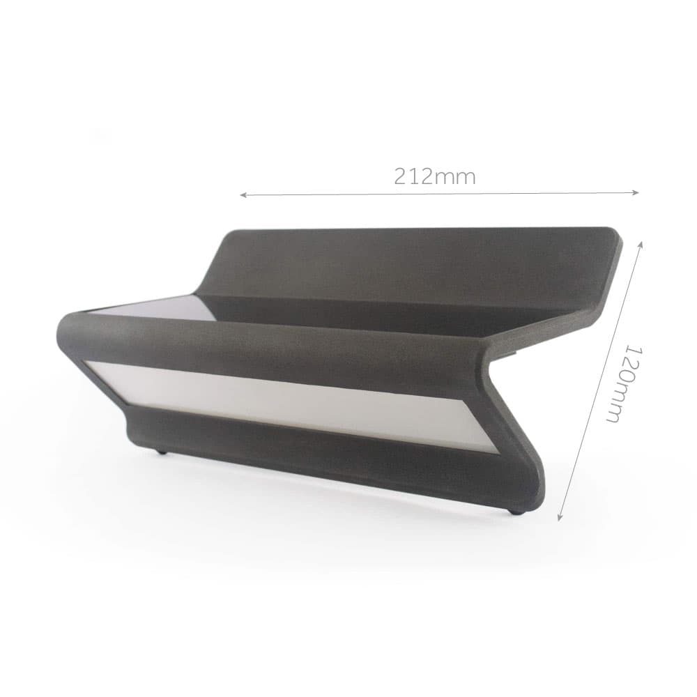 Zenith Solar Wall Light dimensions