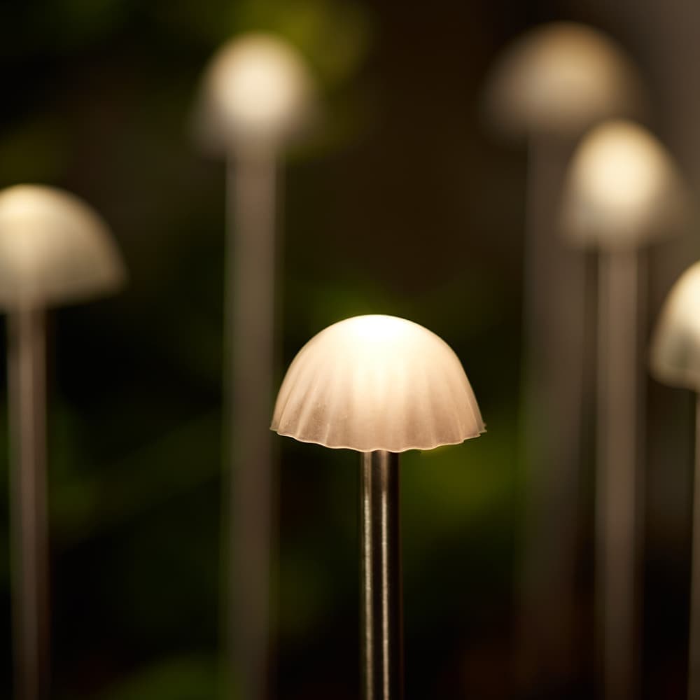 Elan Solar Mushroom Lights - Set Of 12 supporting image 2