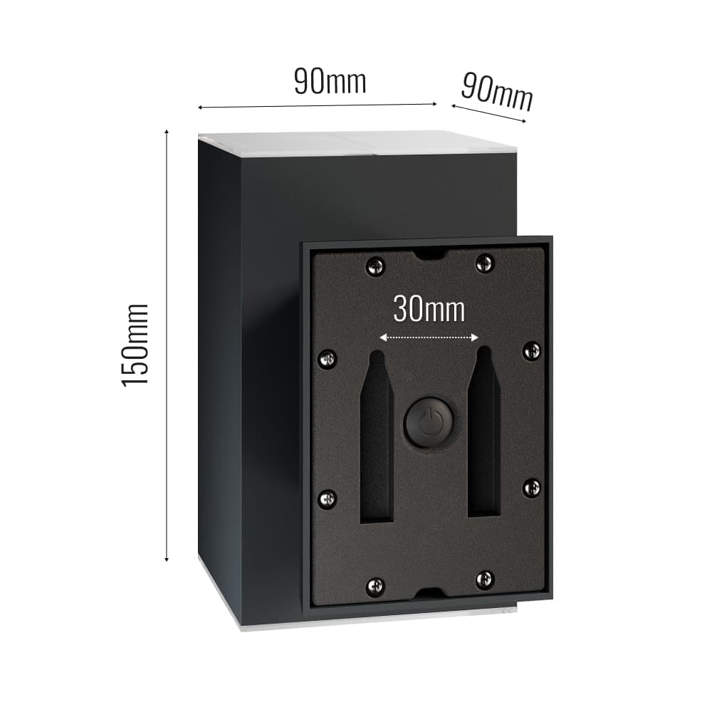 Oxford Up & Down Solar Wall Light key features