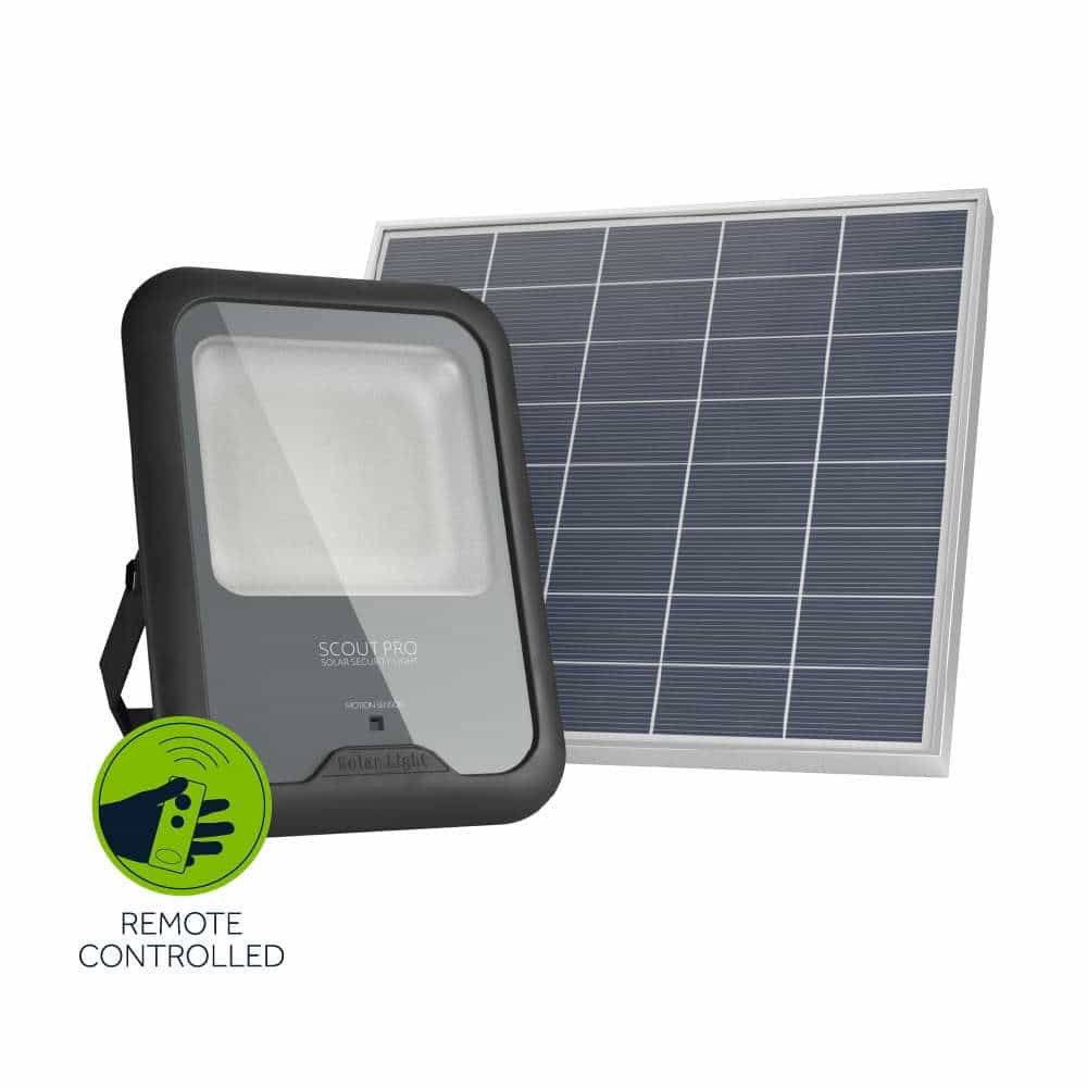 Scout Pro Solar Floodlight - Black Edition supporting image 1