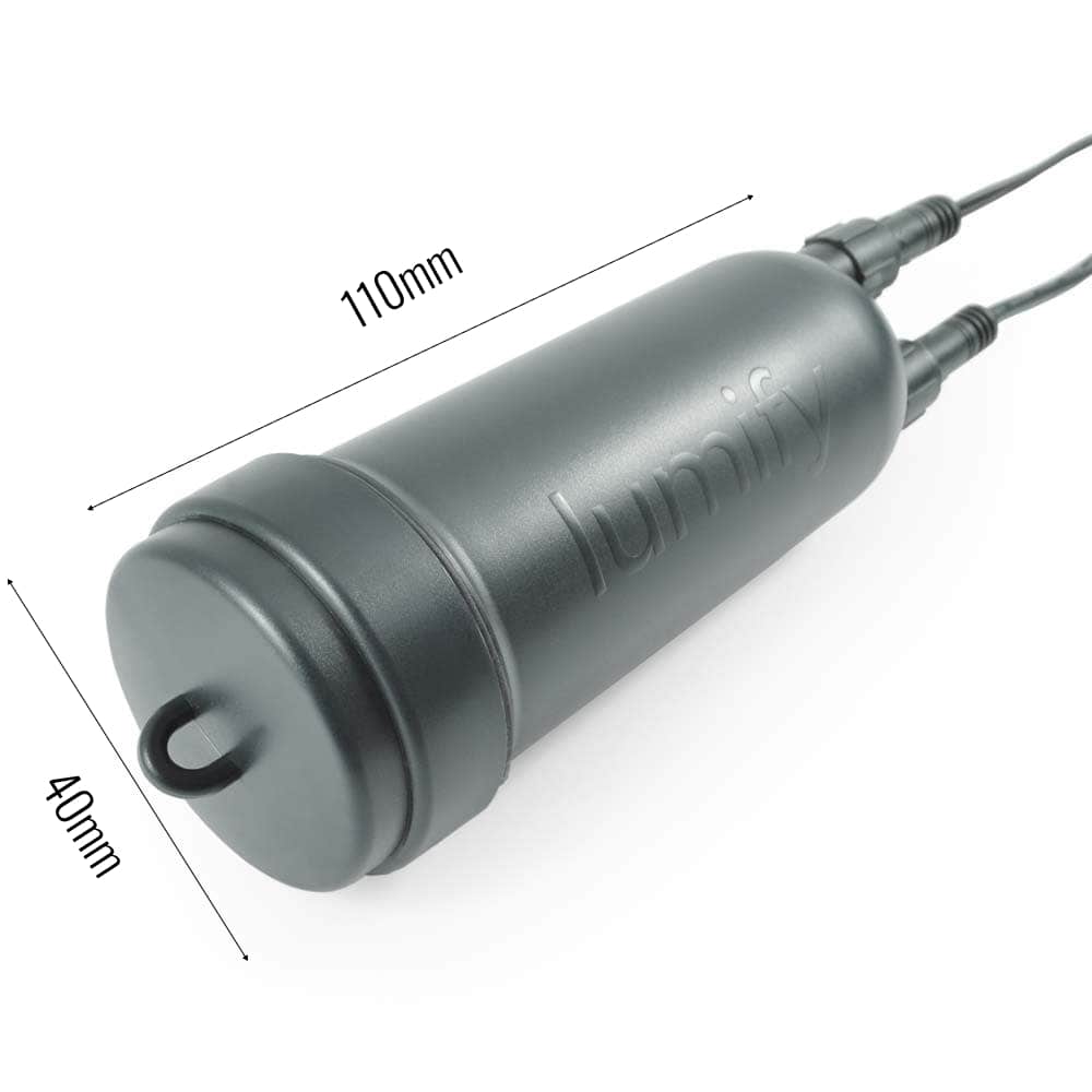 Lumify USB Solar Flower Jar Lights - Set Of 40 dimensions