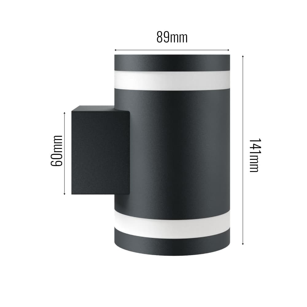 Mayfair Up & Down Solar Wall Light key features