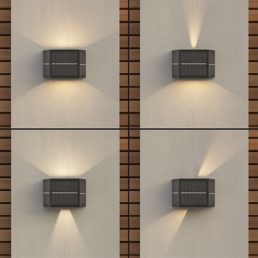 Berkhamsted Solar Wall Light (Adjustable Up & Down Light) supporting image 1