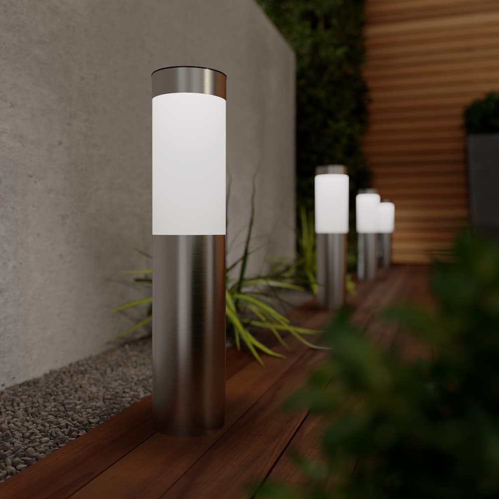 Mini London USB Solar Post Lights (Set Of 4) key features