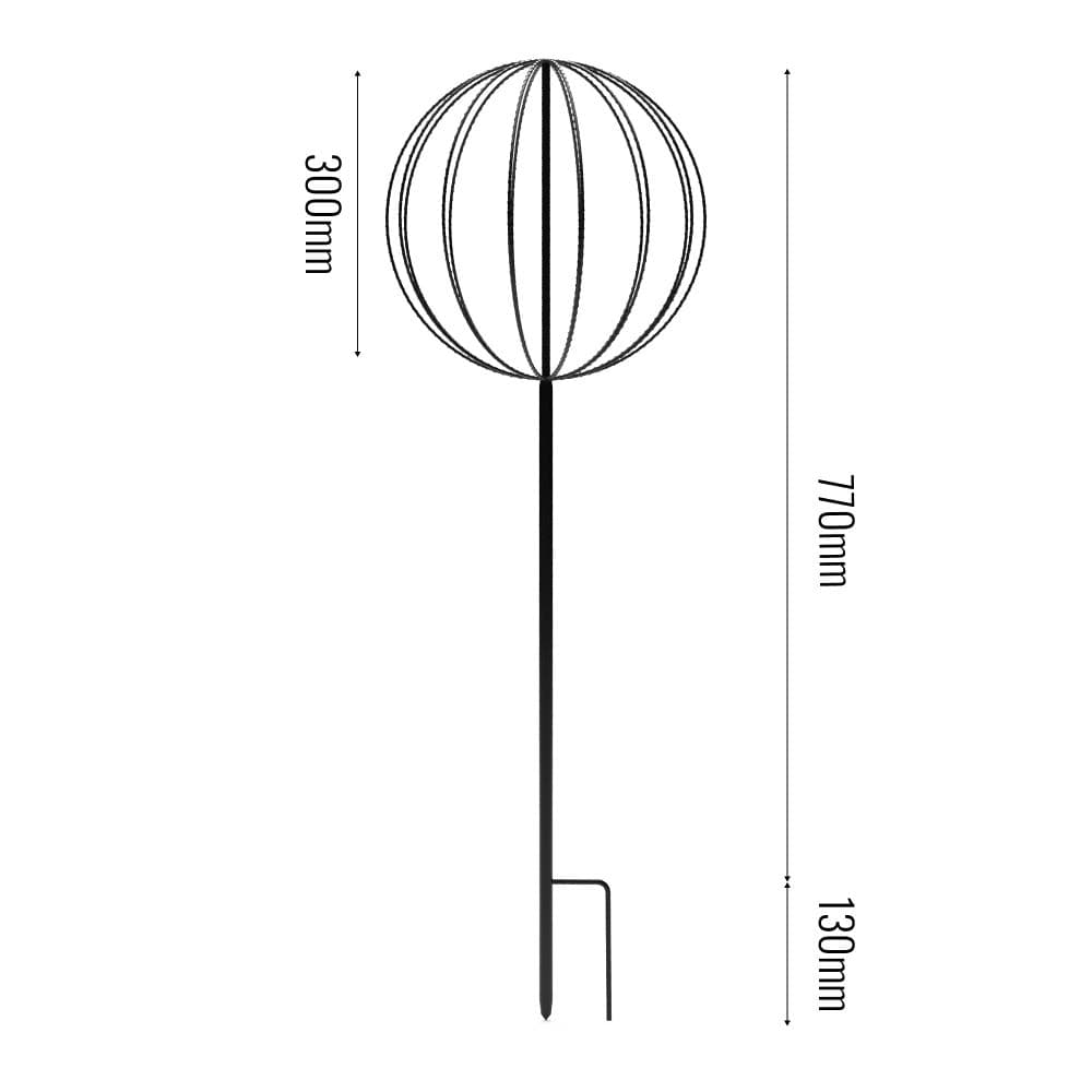 Shadforth Solar Sphere Stake Light key features