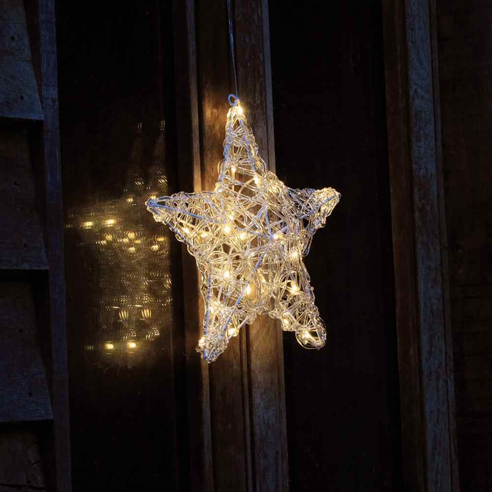 Lapland USB Solar Christmas Star - Powered By Leaf supporting image 2