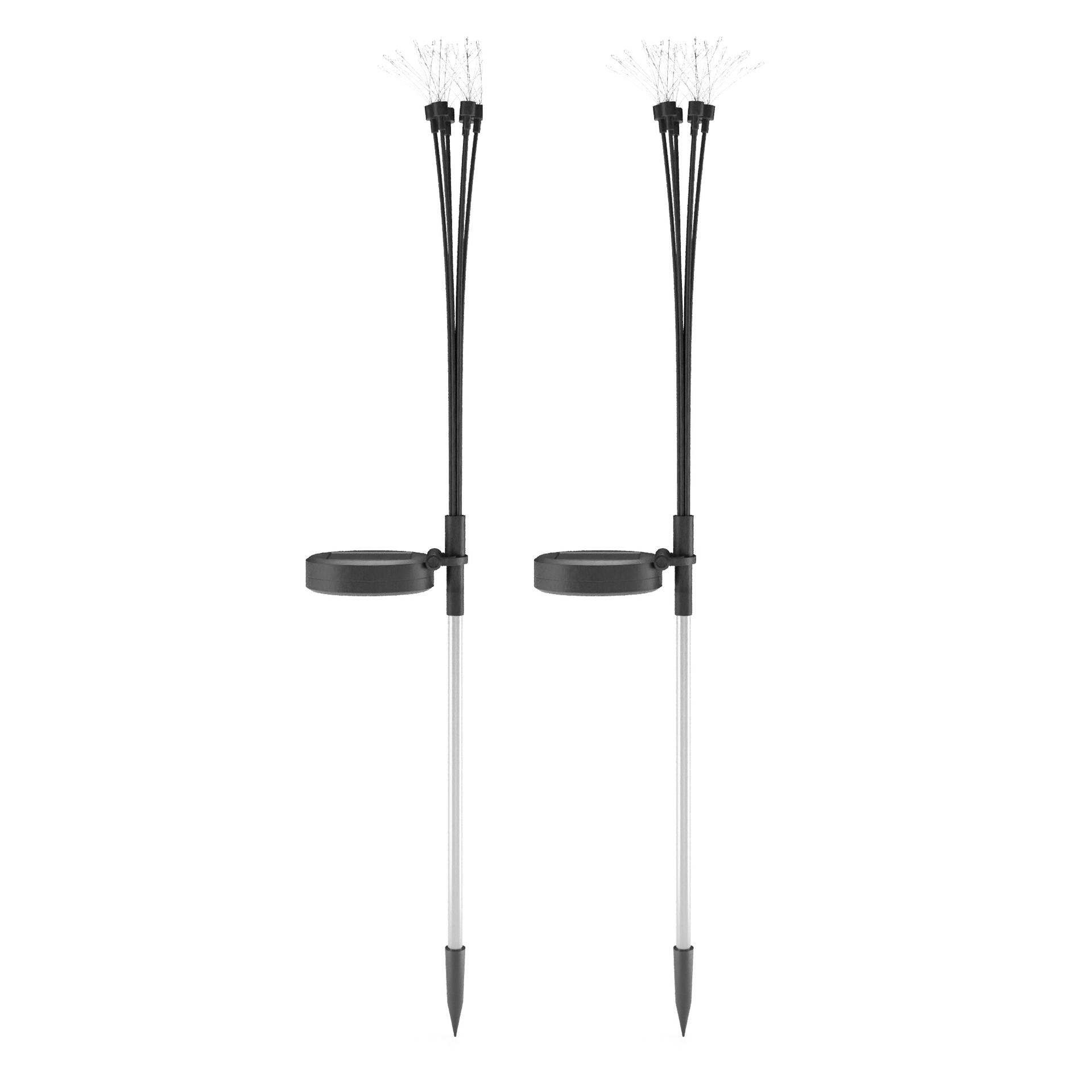 Starburst Solar Stake Lights (Set Of 2) supporting image 2