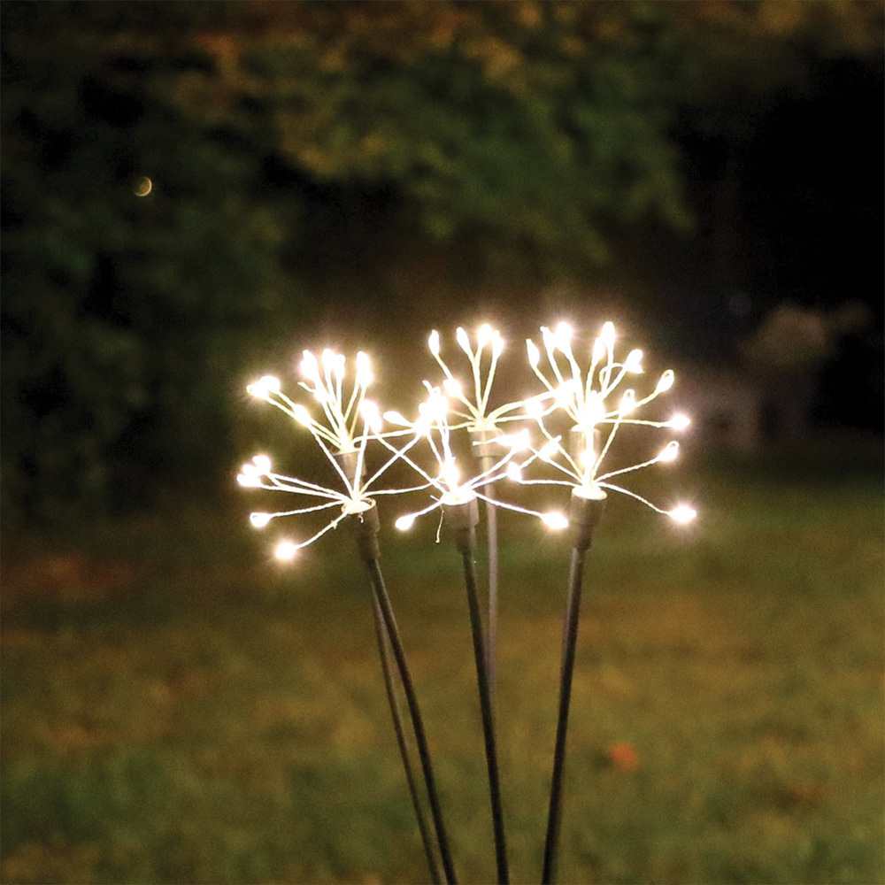 Starburst Solar Stake Lights (Set Of 2) supporting image 1