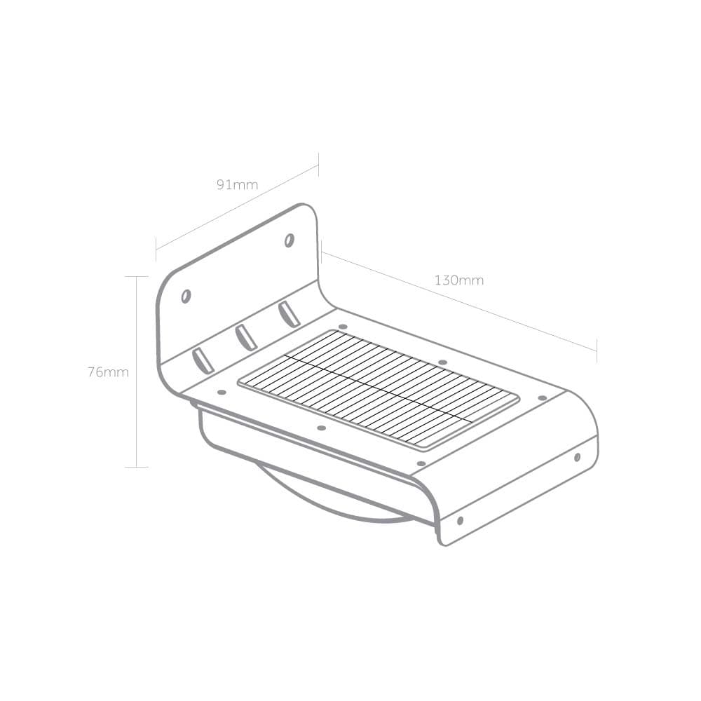 Curve Solar Motion Light dimensions