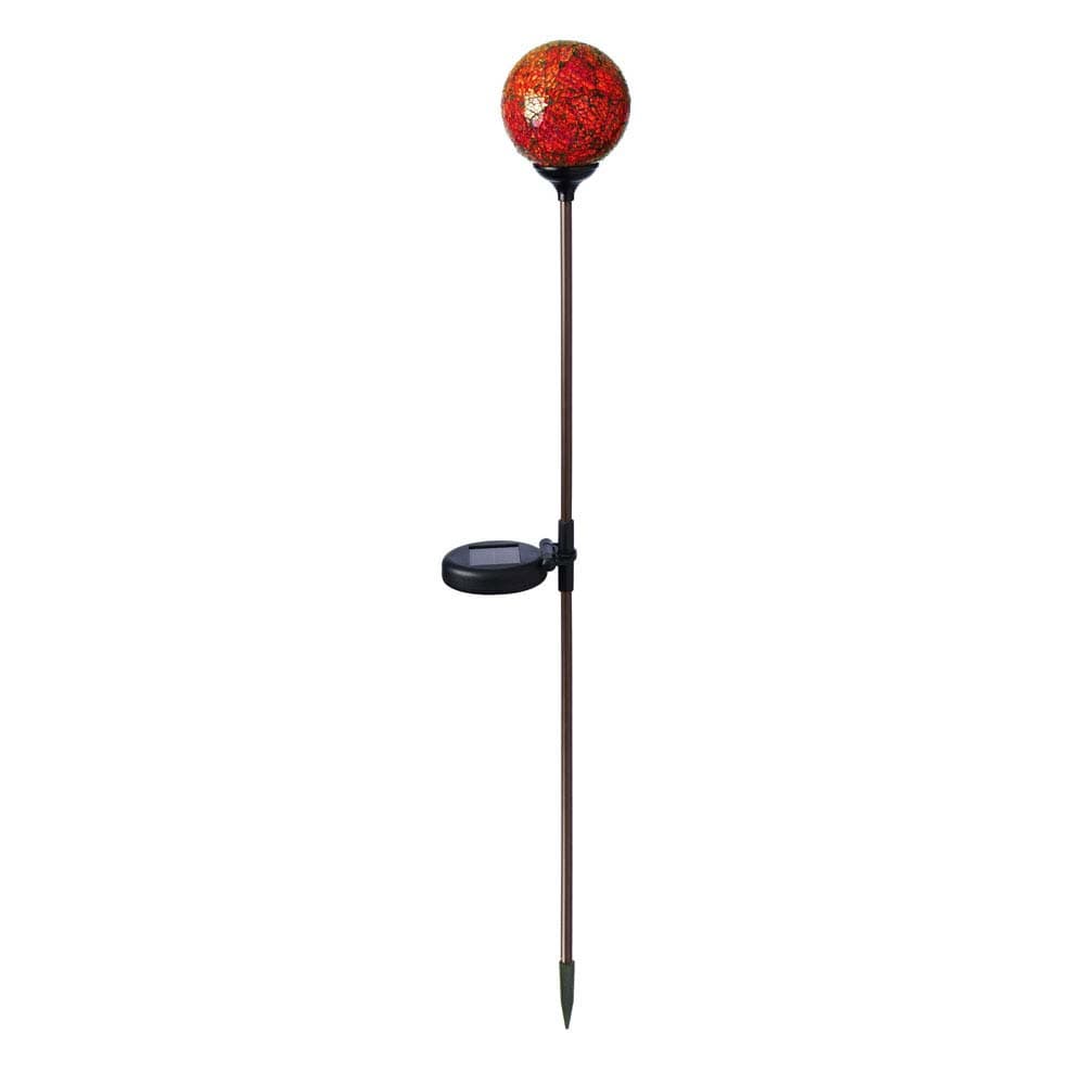 Murano Solar Garden Globe - Sunset supporting image 1