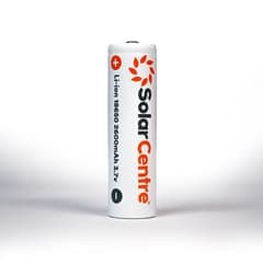 SolarCentre 18650 2600mAh Lithium-Ion Rechargeable Battery