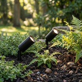 Juno Solar USB Micro Spotlights - (Set Of 2) Powered By Leaf